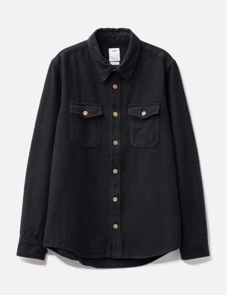 Visvim BLACK ELK FLANNEL SHIRT