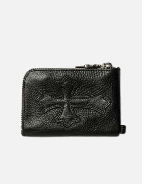 Chrome Hearts Cross Patch Zip Wallet