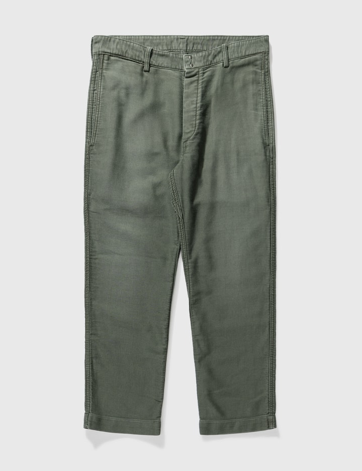 VISVIM WASHED CROPPED PANTS Placeholder Image