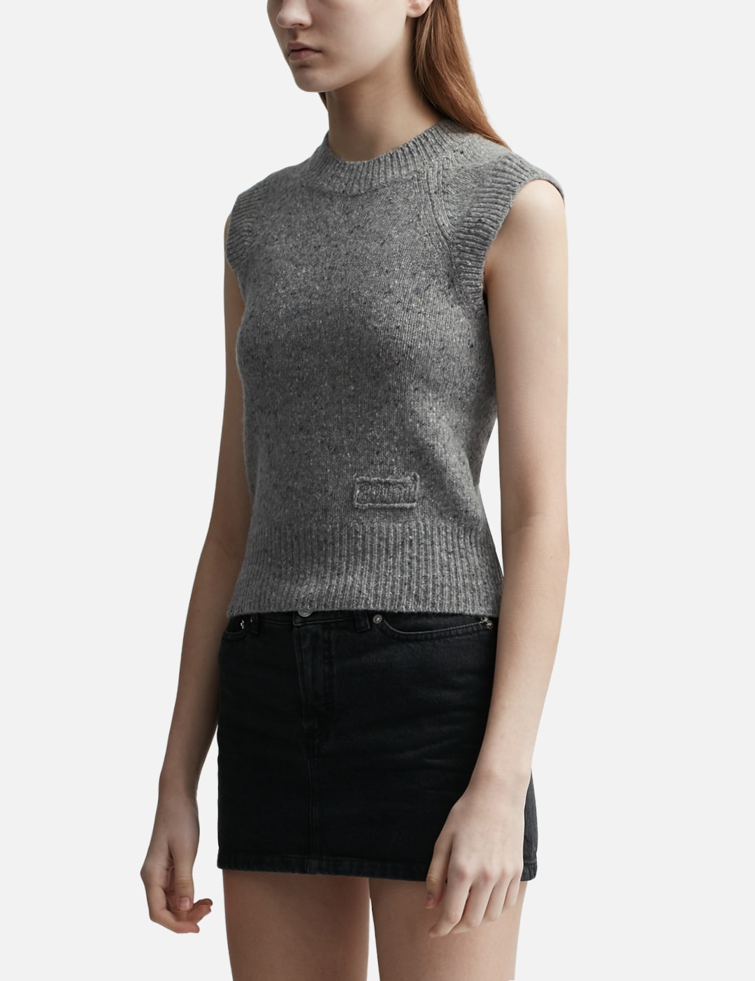 Embroidery Sleeveless Sweater view 8