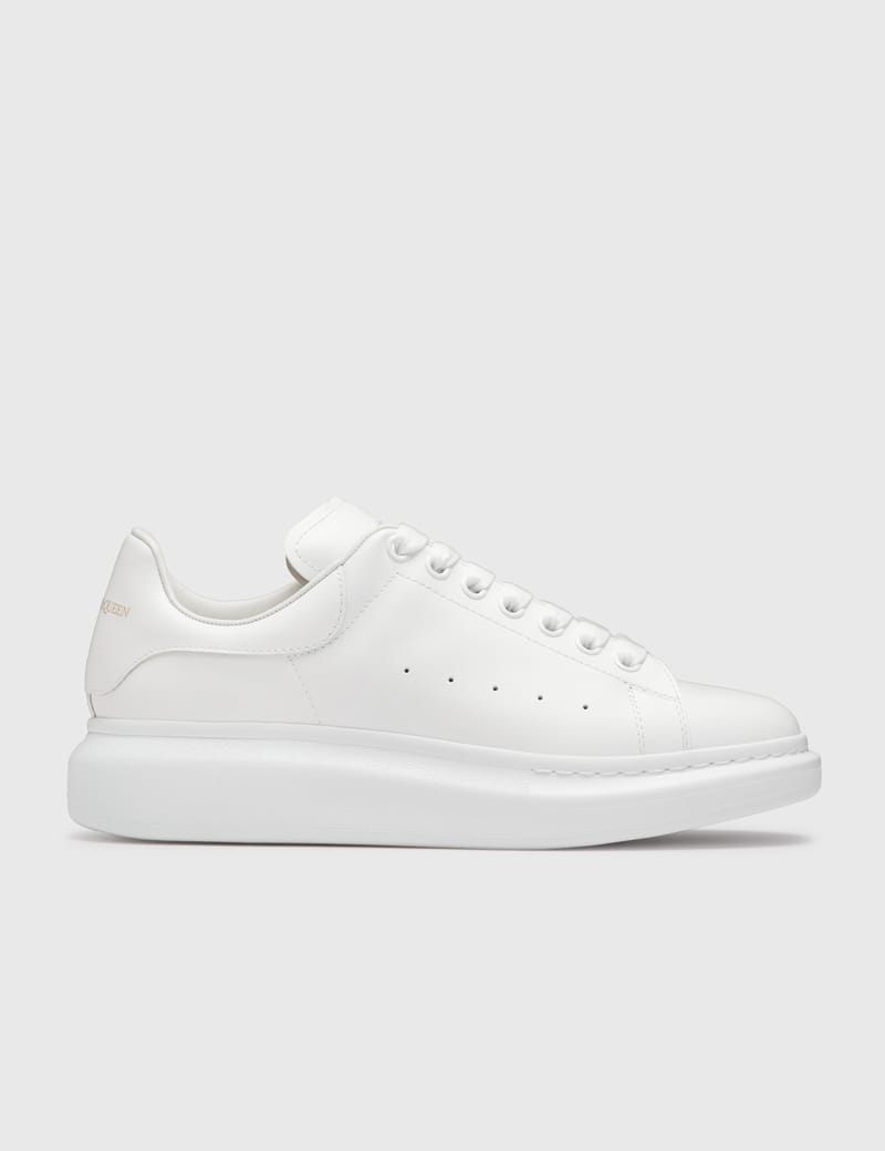 alexander mcqueen oversized sneaker silver