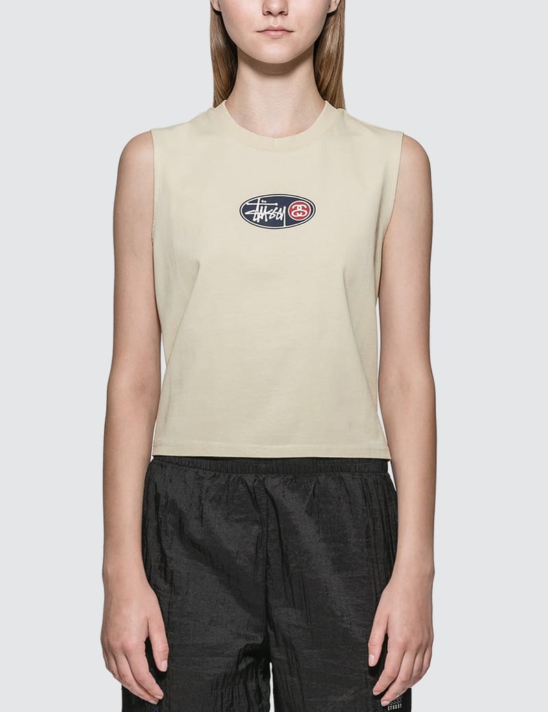 Stussy - Liyah Boxy Cropped Muscle 