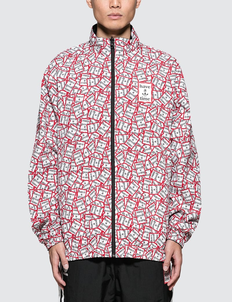 adidas x have a good time reversible track top