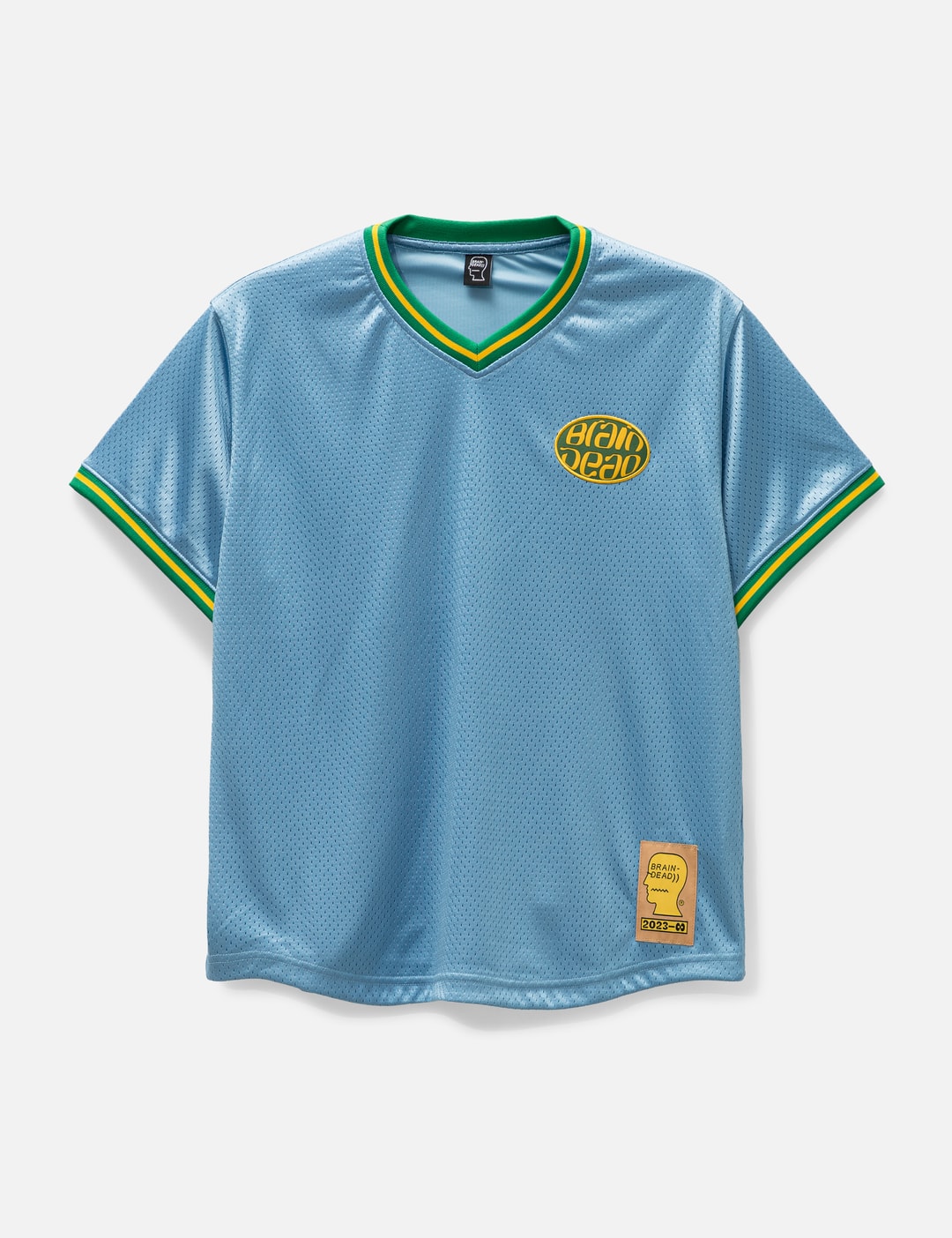 Brain Dead Homers Mesh Baseball Jersey Blue - Small