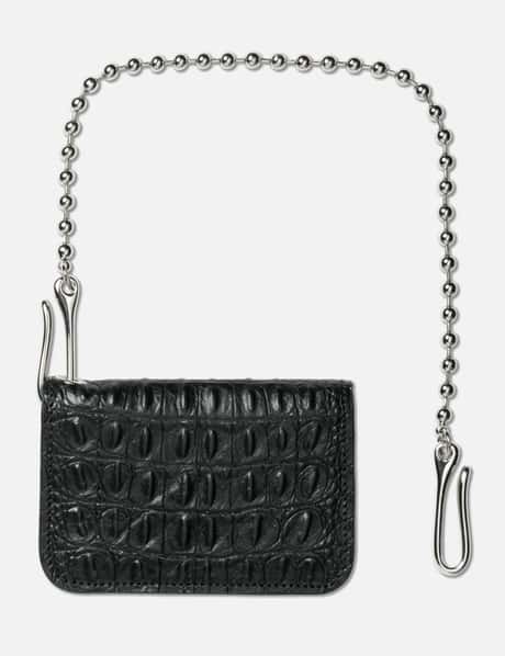 Ball Chain Leather Card Case view 6