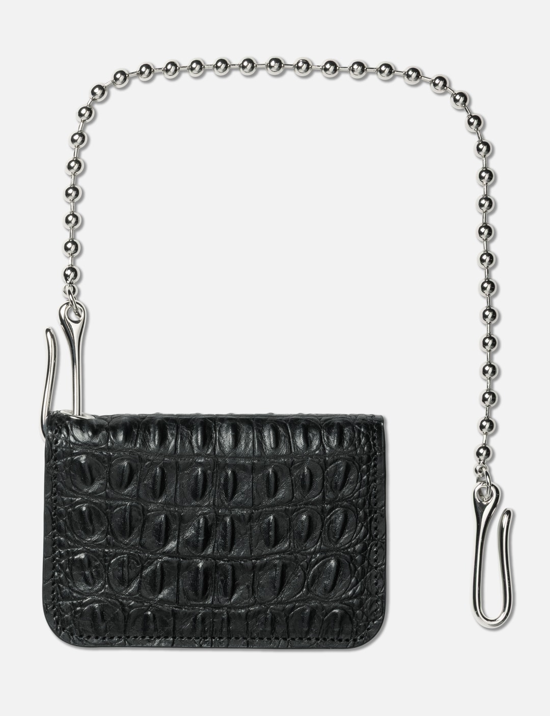 Ball Chain Leather Card Case view 7