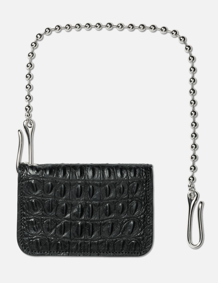 THUG CLUB Ball Chain Leather Card Case