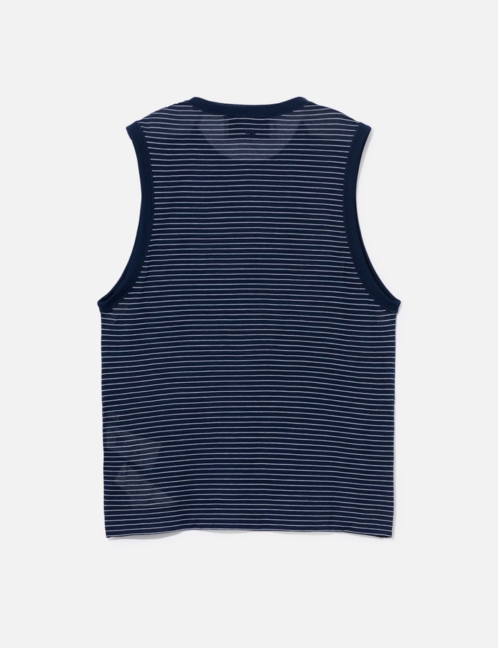 Cotton Striped Ami De Coeur Tanktop