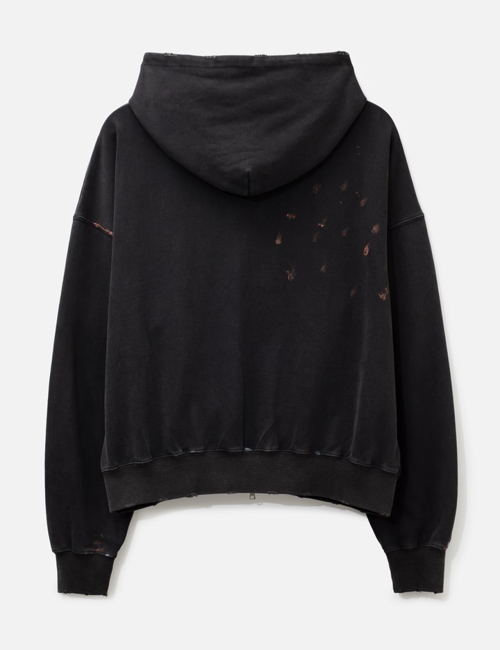 O. Files Destroyed Worker Zip Hoodie