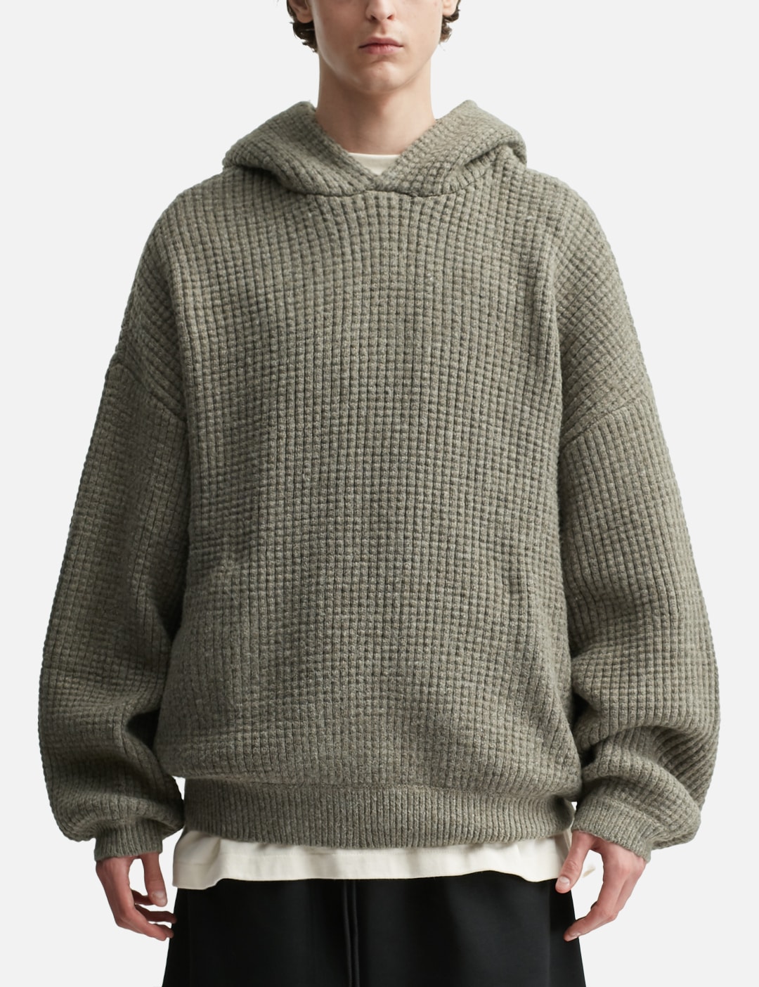 Heavy Waffle 90'S Hoodie view 11