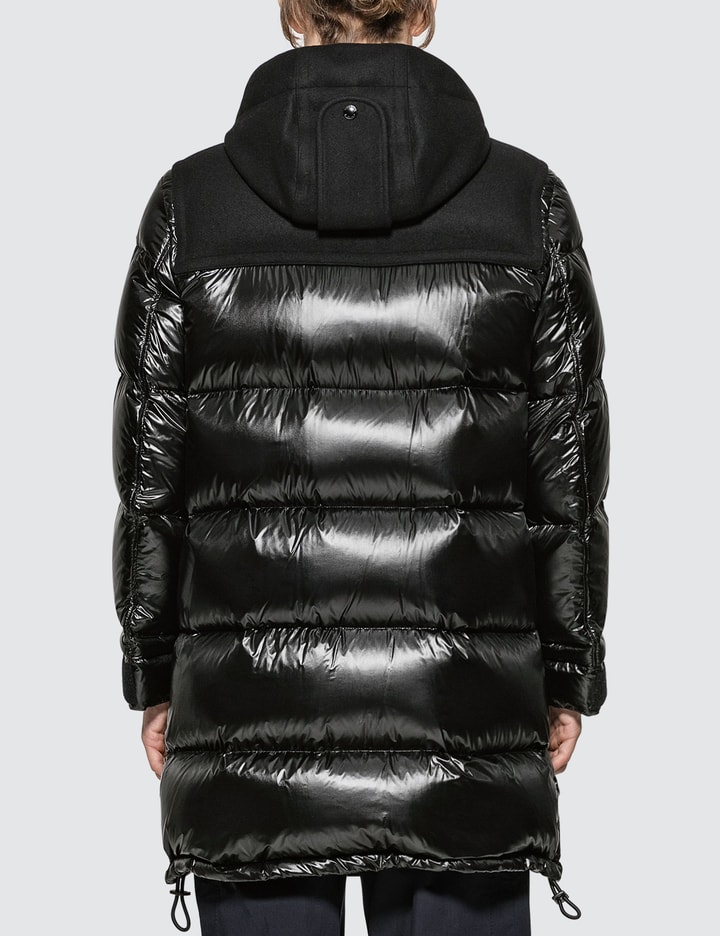 Technical Wool Detail Puffer Coat Placeholder Image
