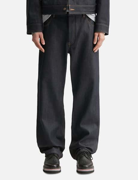 Selvedge Denim Backstrap Trouser view 10