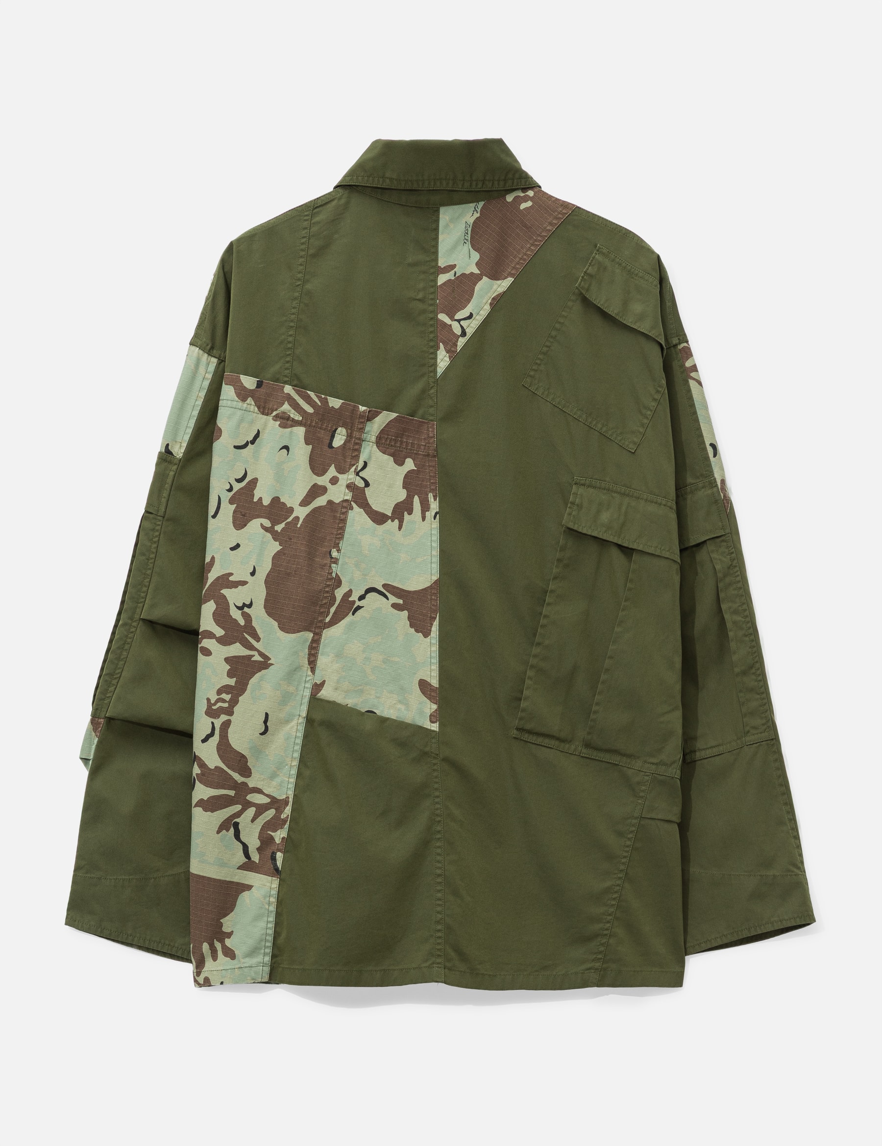 NÒMARHYTHM TEXTILE X Needles Rebuild Coverall Jacket view 17