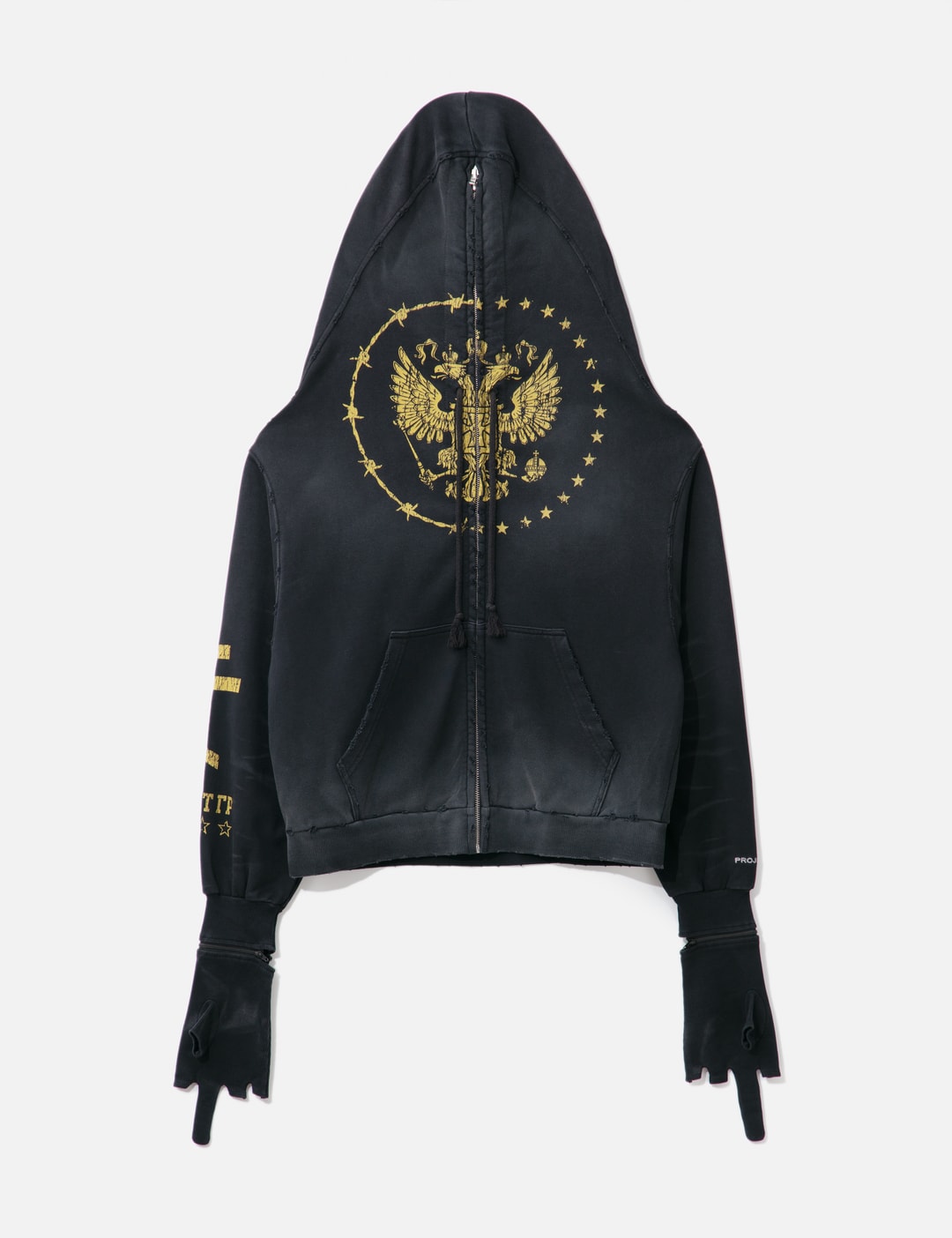 PROJECT G/R - ZYGON ZIP HOODIE | HBX - Globally Curated Fashion 