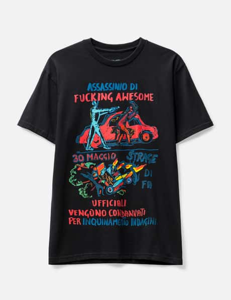 Fucking Awesome Car Explosion T-shirt