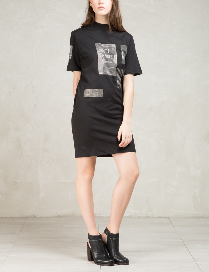 Black Patch Print -  Off Dress Placeholder Image