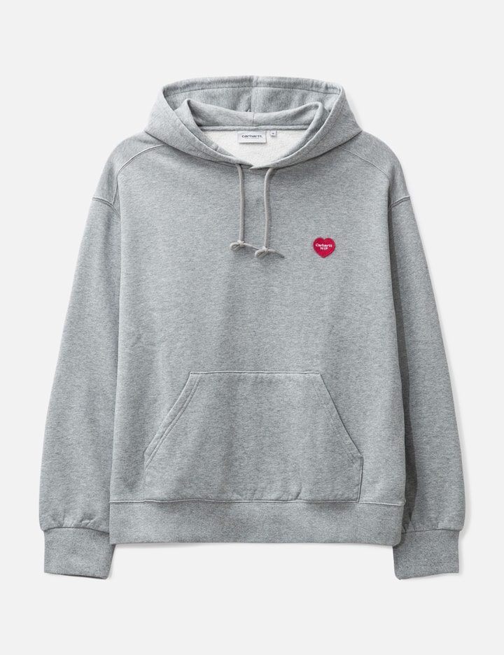 Hooded Heart Patch Sweatshirt Placeholder Image