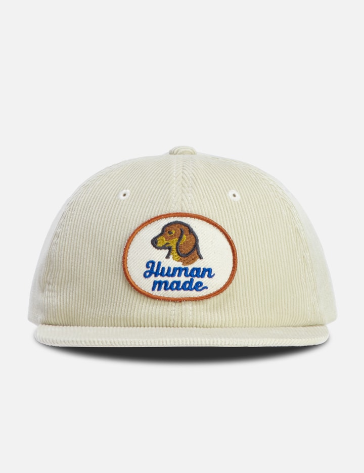 Human Made 6 Panel Corduroy Cap In Neutral