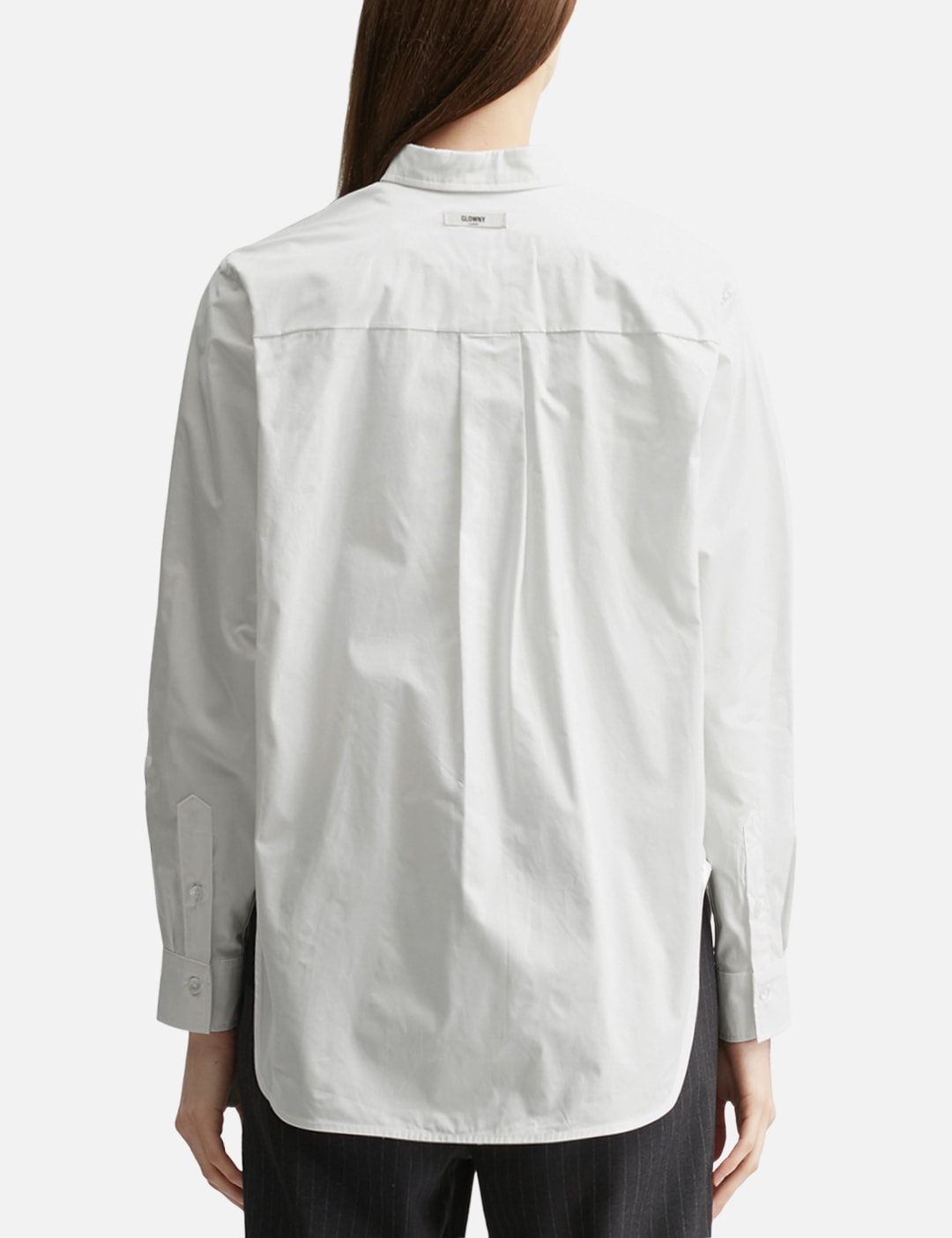 G Classic Embroidered Button-Up Shirt view 19