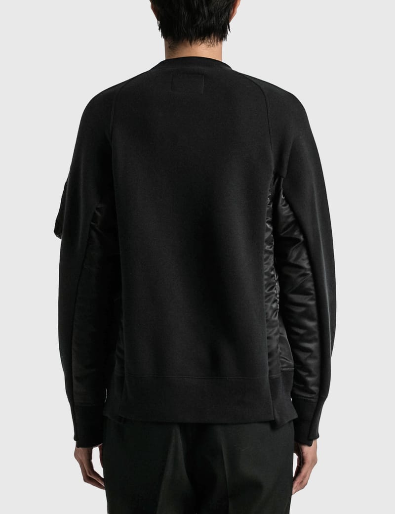 Sacai - スポンジスウェット MA-1 プルオーバー | HBX 定価5万sacai MA 