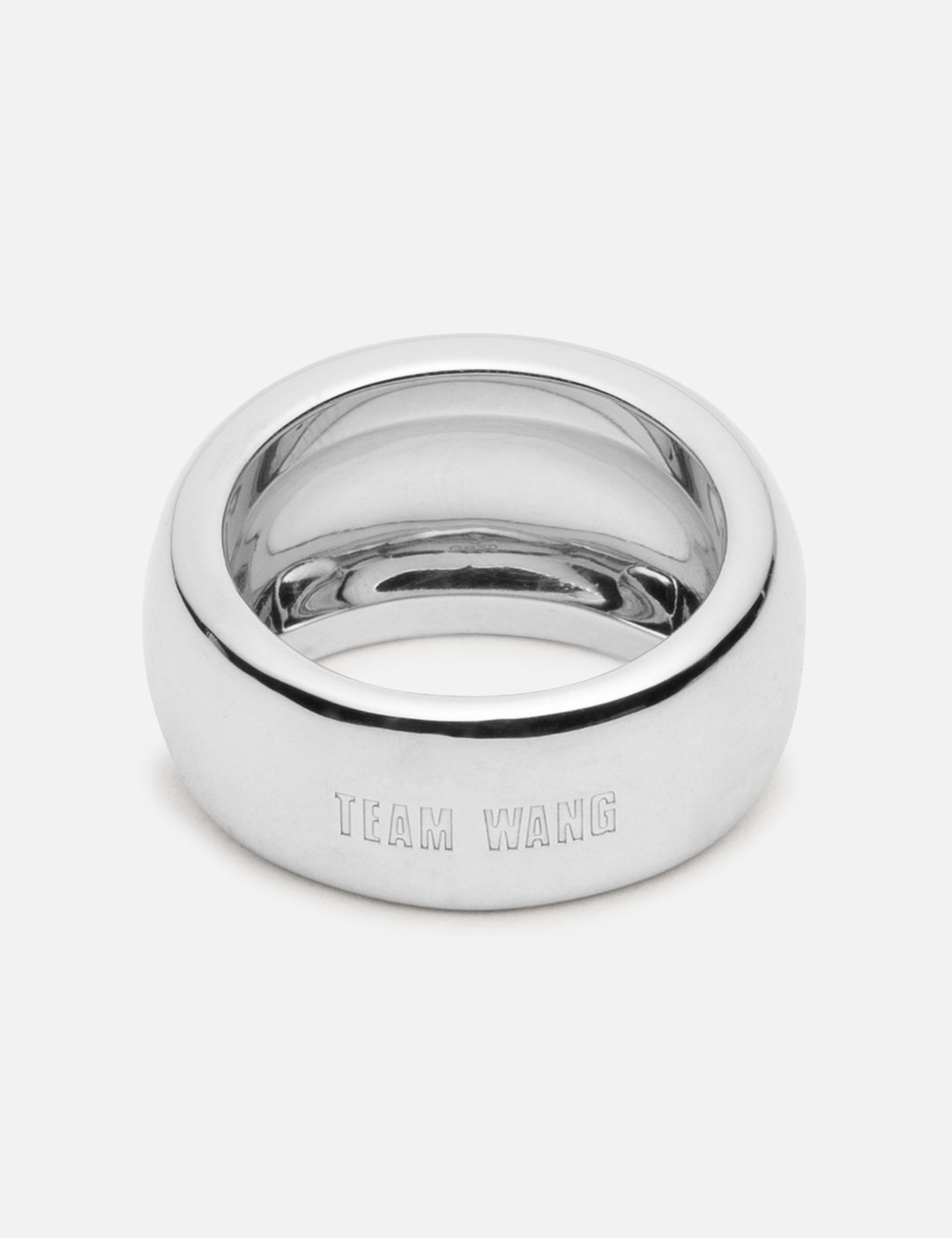 THE ORIGINAL 1 Wide Band Silver Ring view 6