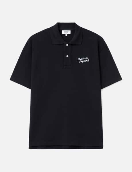 메종 키츠네 Maison Kitsune Handwriting Comfort Polo