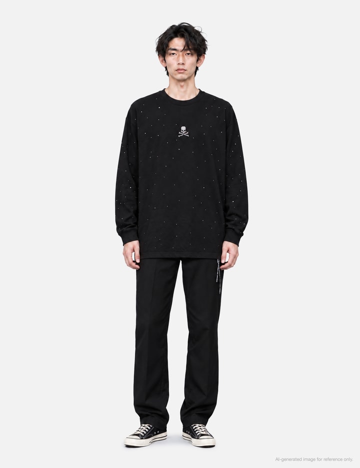 Mastermind World Boxy Swarovski® Crystals LS Tee