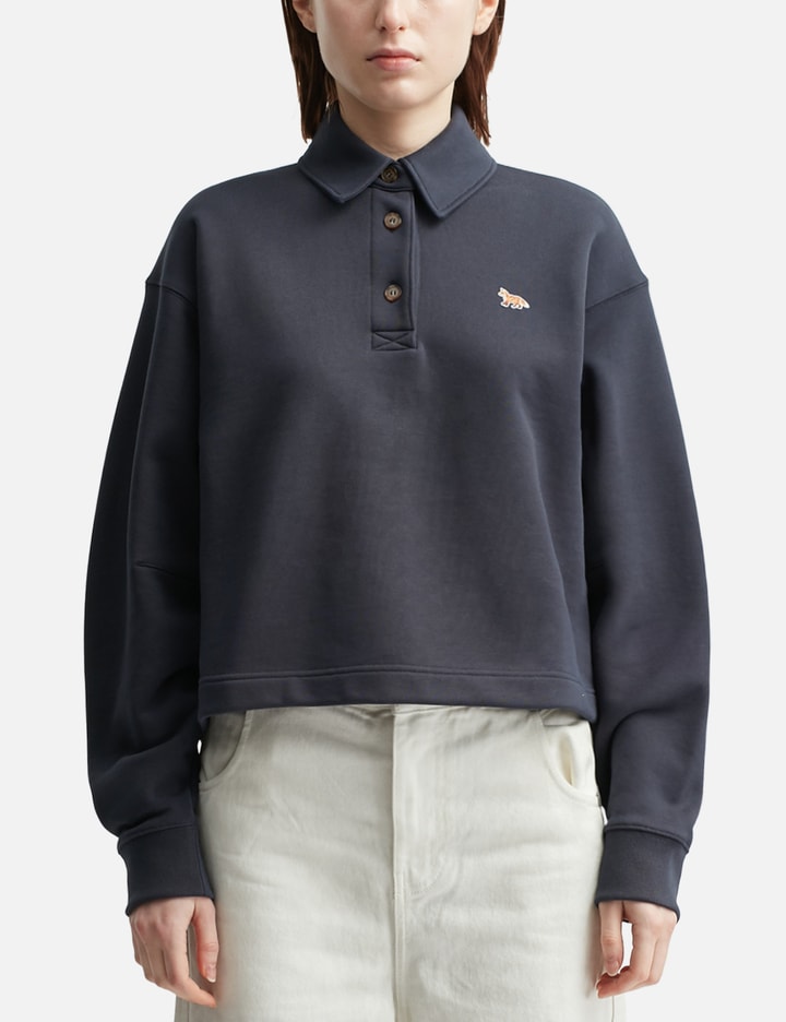 Baby Fox Cropped Polo Sweatshirt Placeholder Image