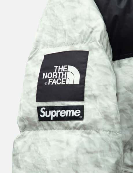 Supreme The North Face Paper Print Nuptse Jacket HBX