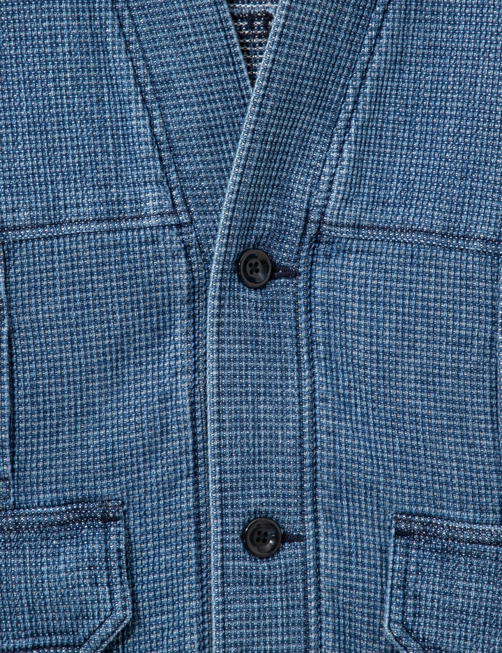 ファンダメンタル Pleats Cardigan 3YR Wash