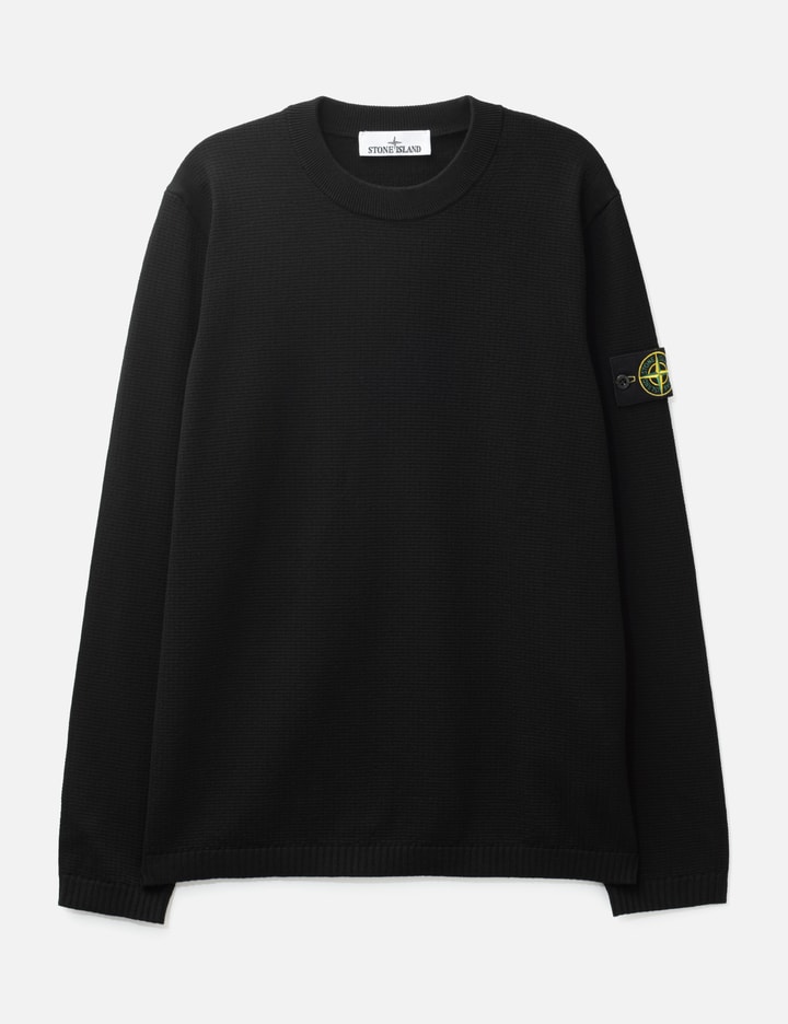 Micro Stitch Soft Organic Cotton Loose-Fit Crewneck Jumper