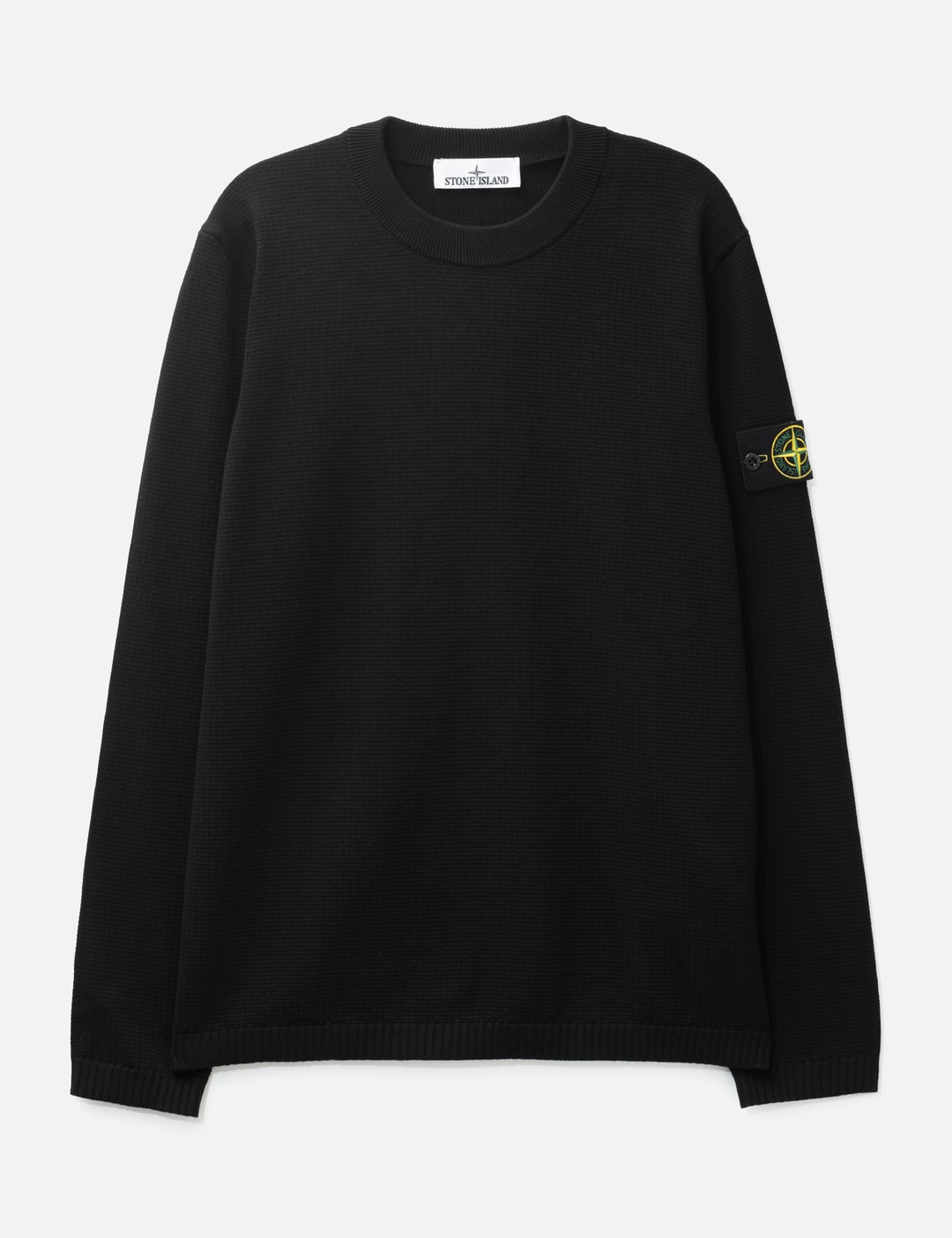 Micro Stitch Soft Organic Cotton Loose-Fit Crewneck Jumper