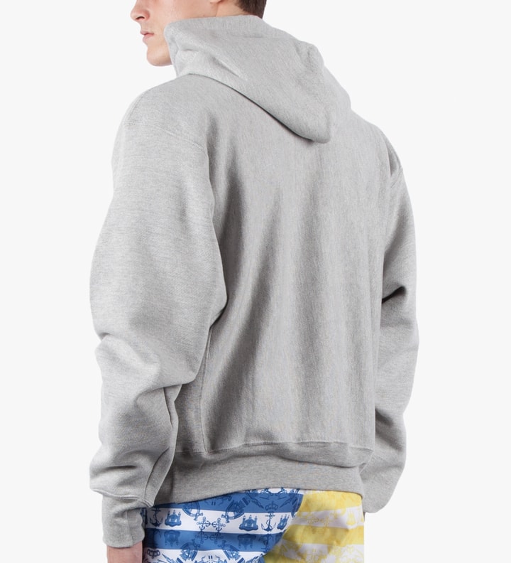 Heather Grey Billionaire Boys Club x Champion S/S Classic Arch Logo Pullover Hoodie Placeholder Image