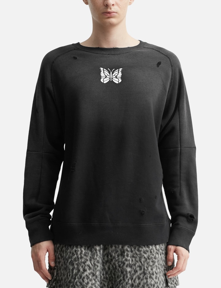 Needles Deconstructed Sweatshirt In Gray