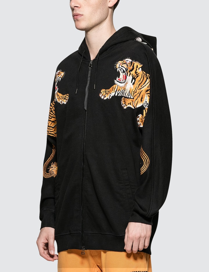 Tiger Style Zip Up Hoodie Placeholder Image