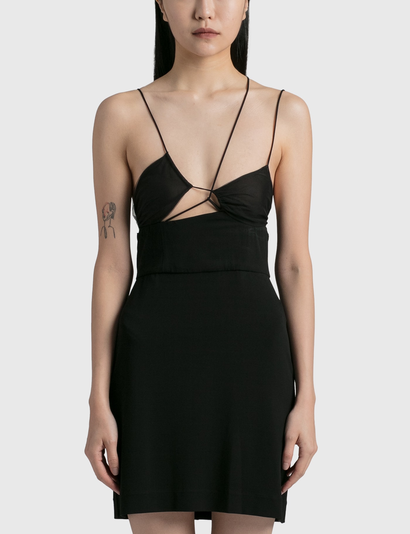 Fitted Bra Mini Dress view 13