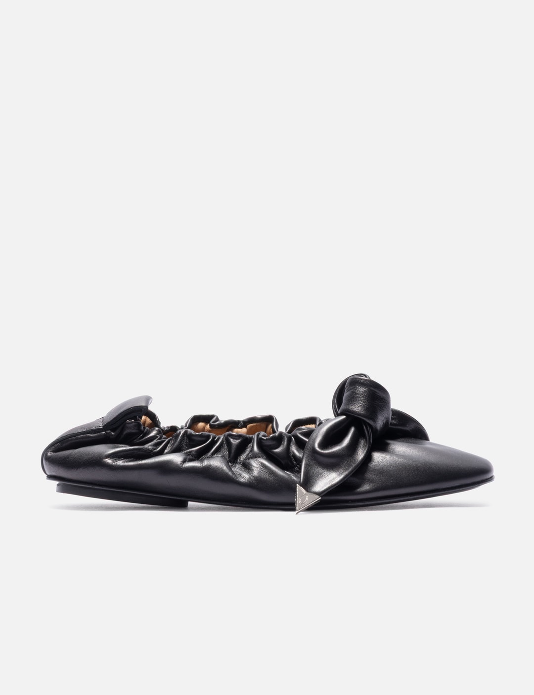 Black Soft Leather Ballet