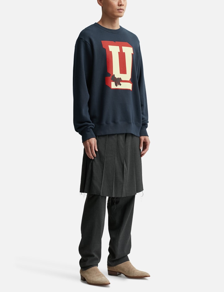 U LOGO WITH TEDDY SWEATSHIRT Placeholder Image