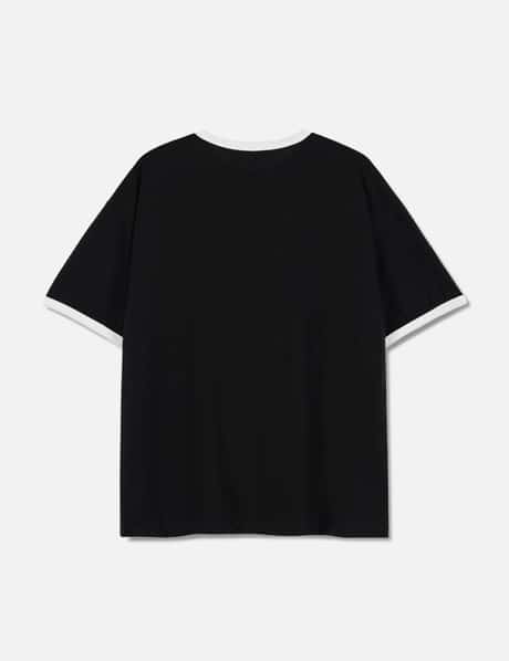 Overfit Logo Ringer T-Shirts view 11