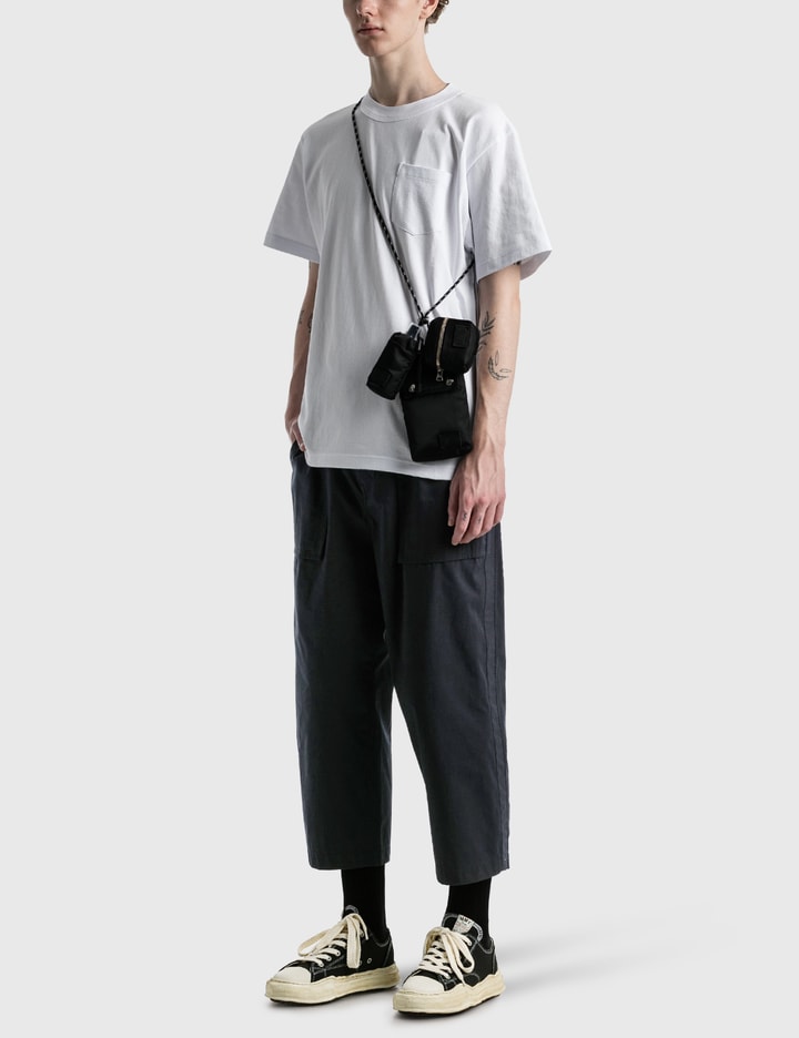 サイド ジップ コットン Tシャツ Placeholder Image