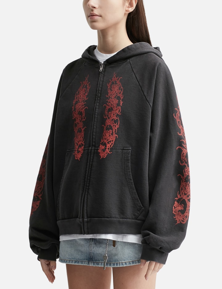 Afflicted Zip-Up Hoodie Placeholder Image