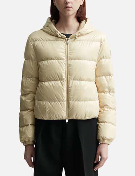 Moncler BEIGE BAYARD SHORT DOWN JACKET