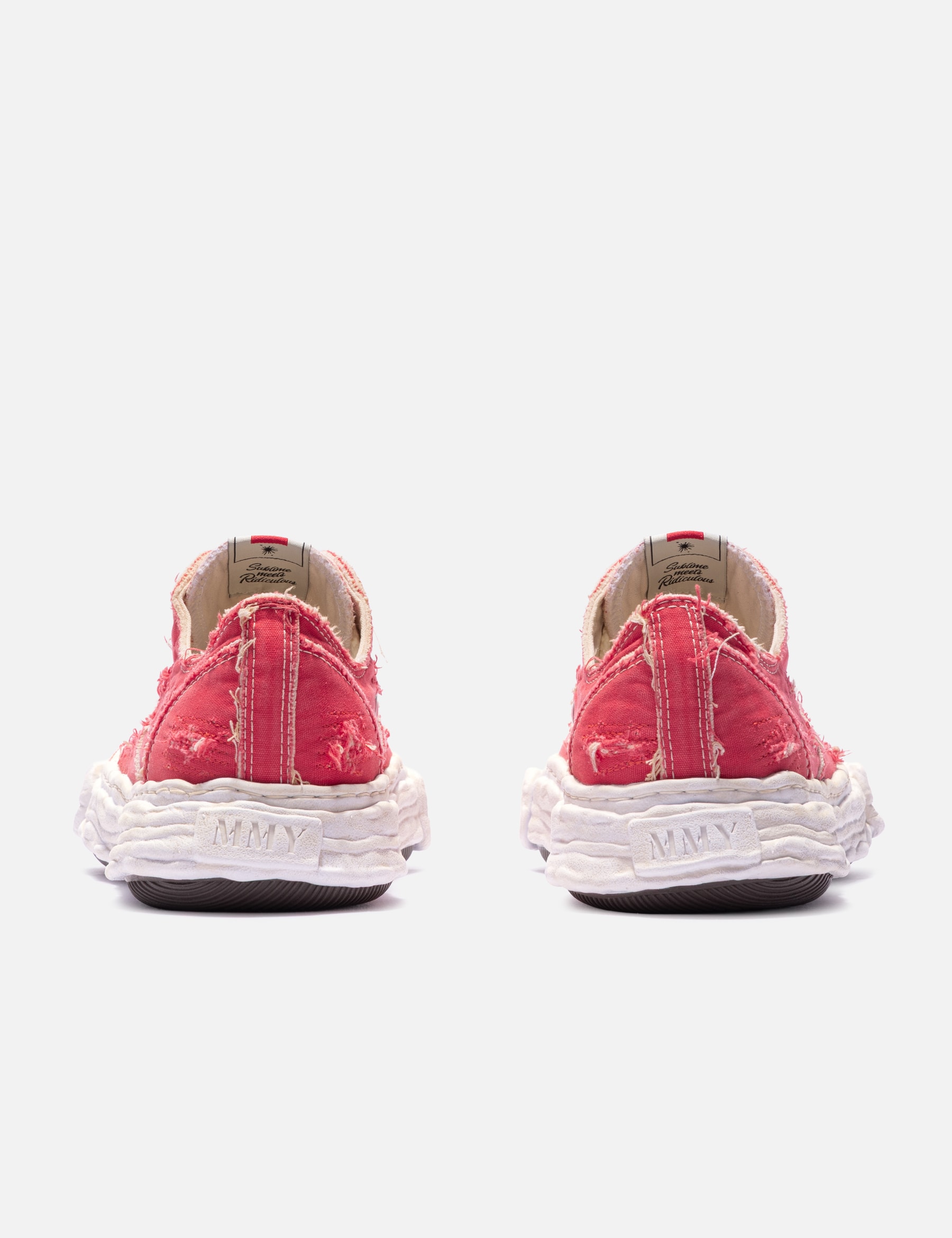 "PETERSON23" OG Sole Ripped Overdye Canvas Low-Top Sneaker view 15