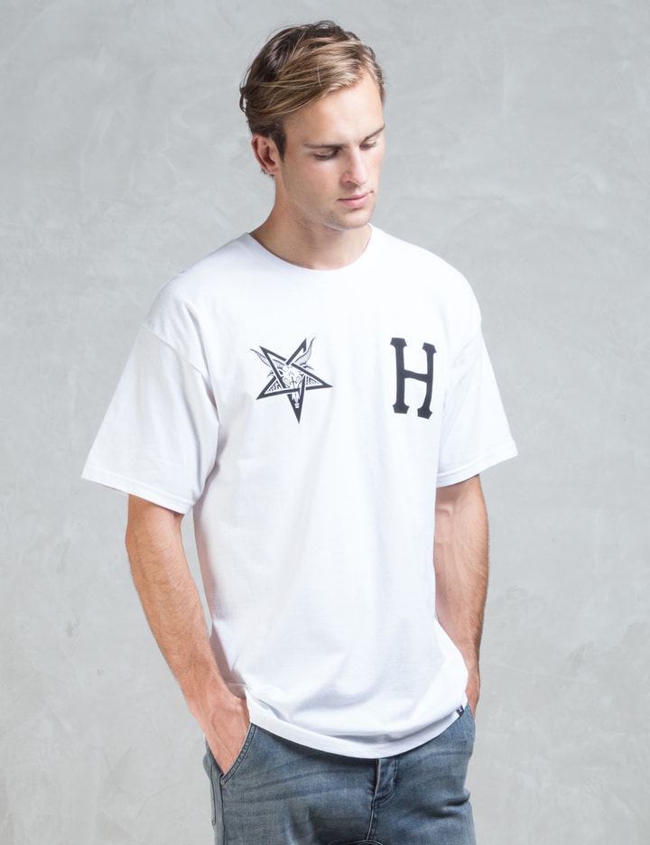 White Huf X Thrasher Team T-shirt Placeholder Image