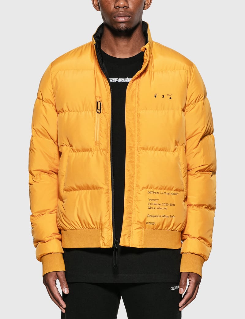 off white reversible puffer jacket