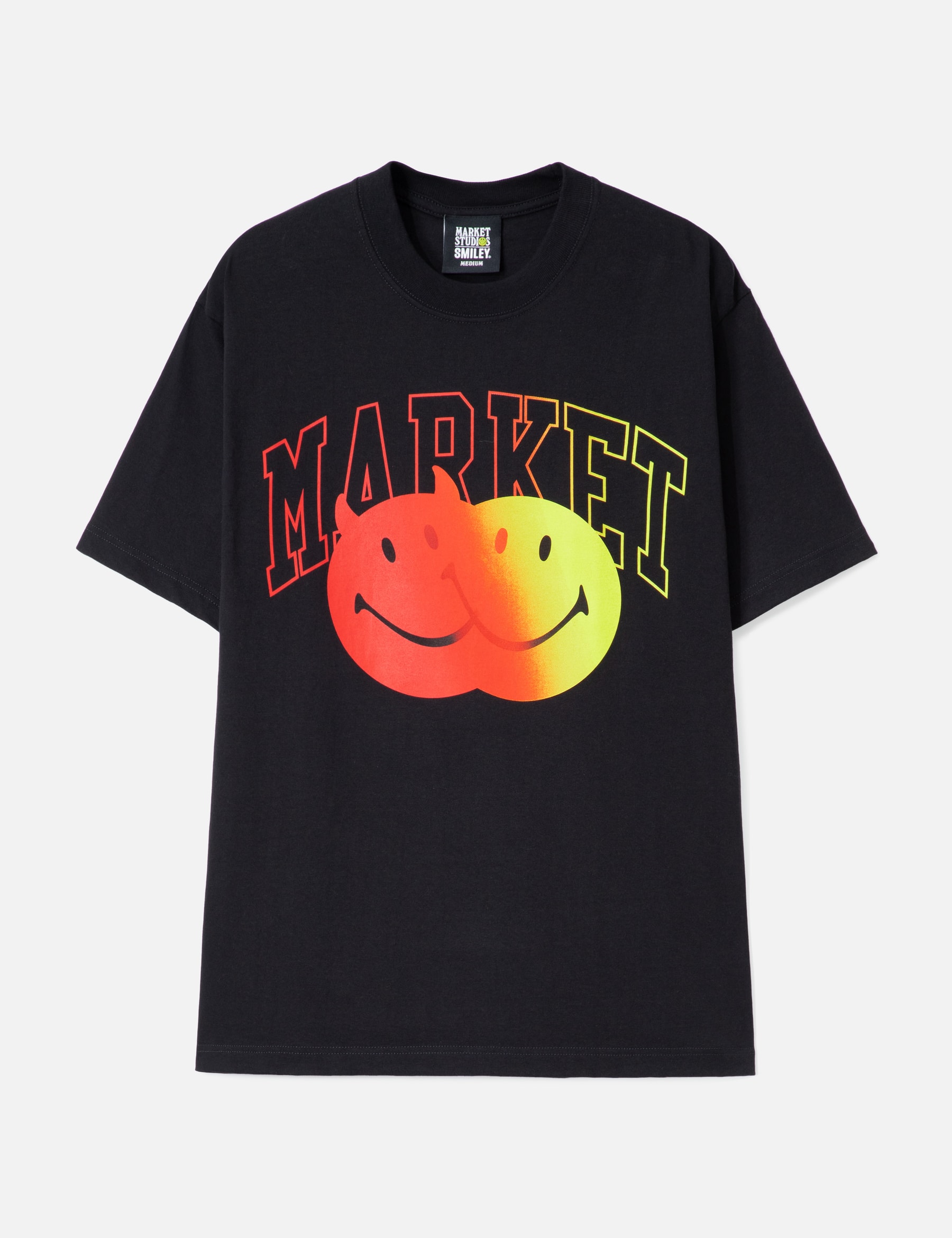X Smiley Good And Evil T-Shirt view 16