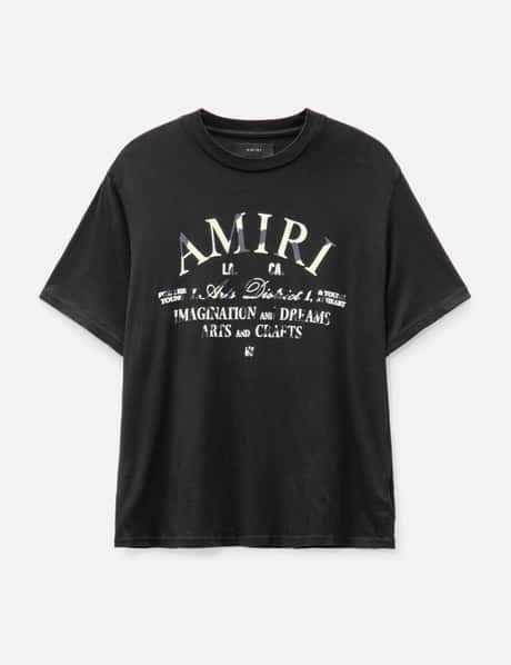 AMIRI AMIRI 디스트레스 아츠 디스트릭트 티셔츠