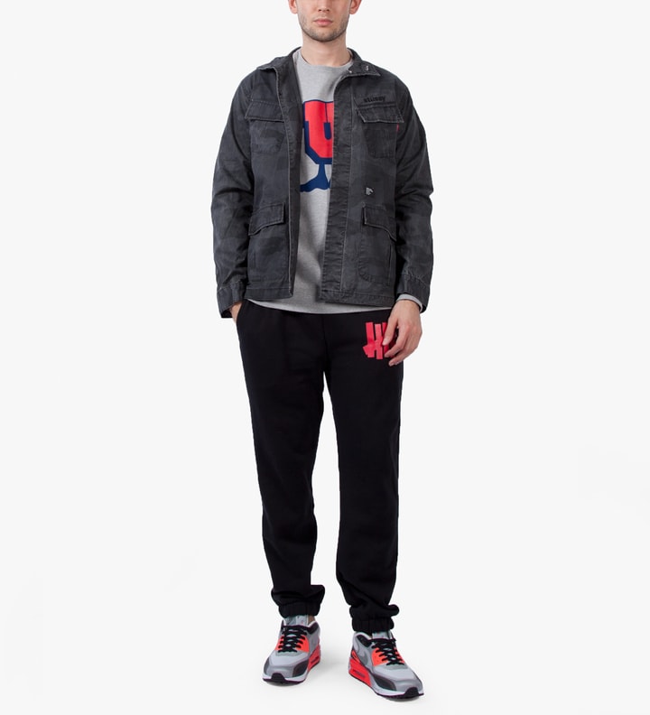 Black/Red 5 Strike Sweatpants Placeholder Image