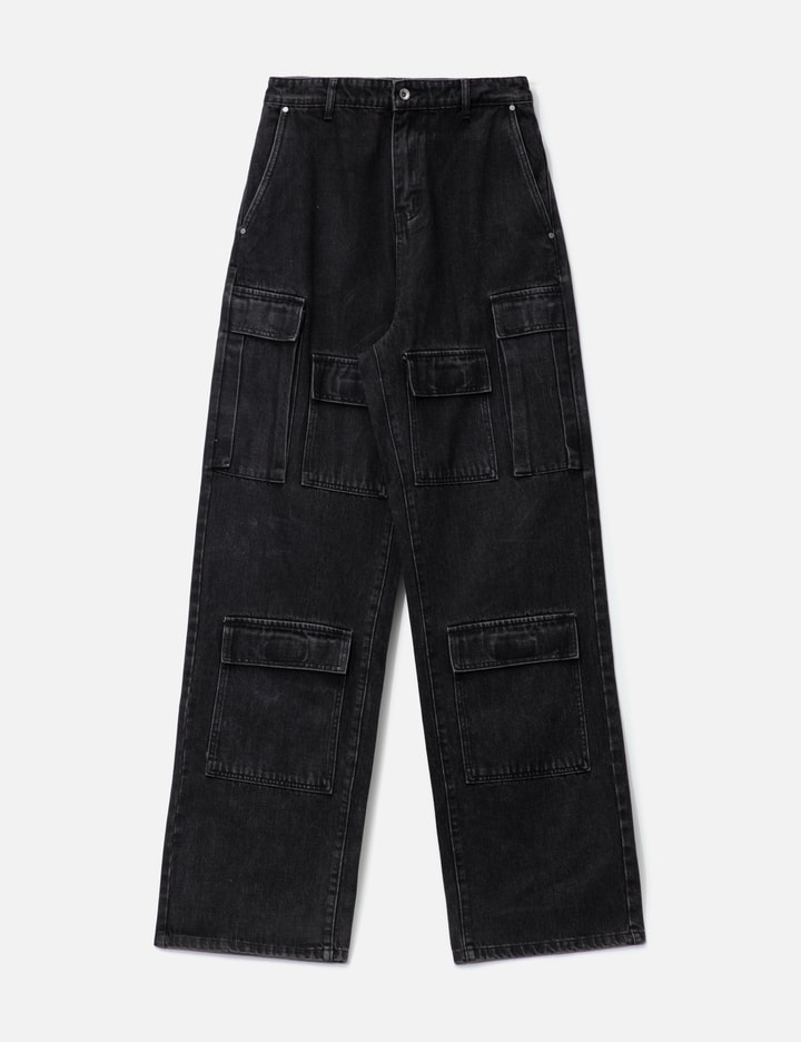 Waxed Cargo Pants Placeholder Image