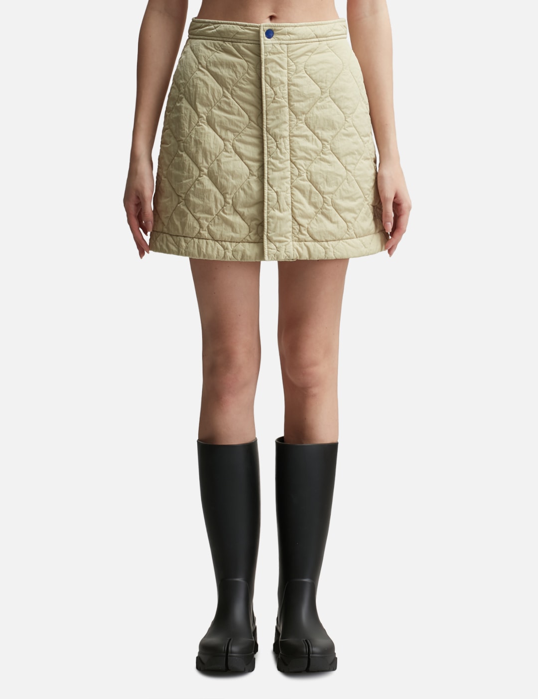 Quilted Nylon Mini Skirt view 6